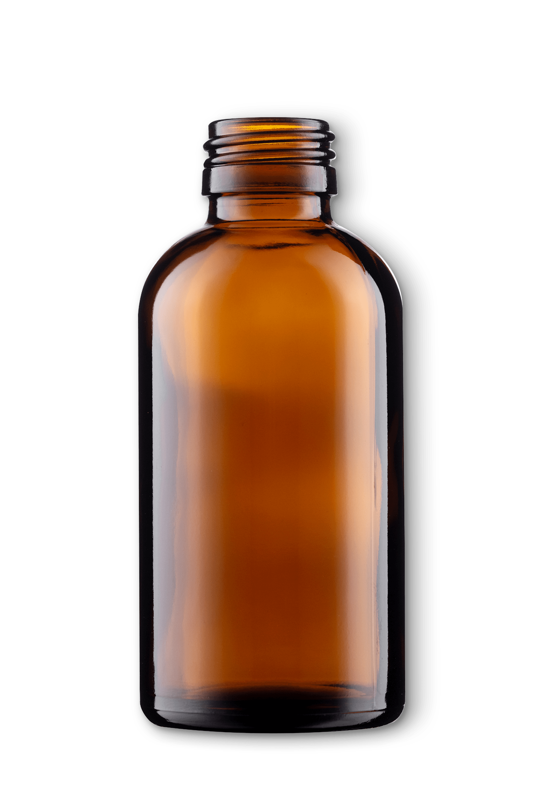 Amber glass bottles UV protection - pharmaceutical and beverage packaging