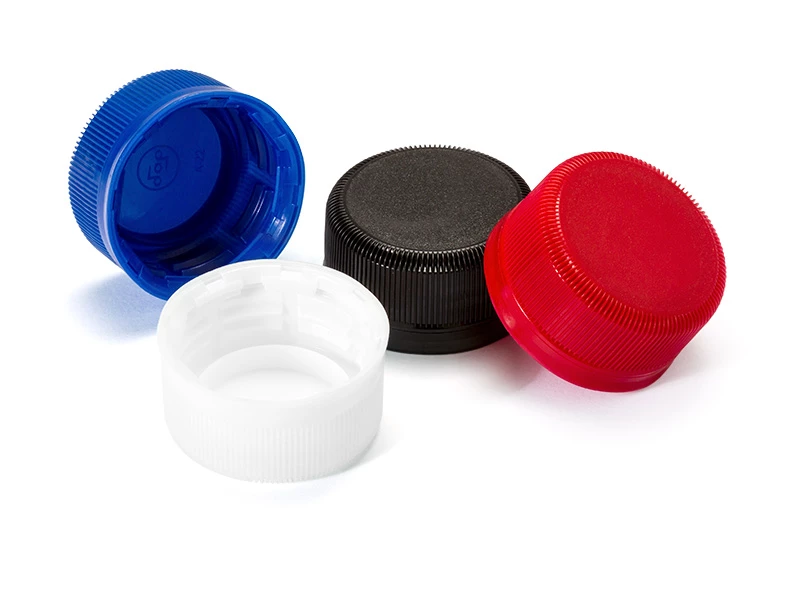 Plastic bottle caps and closures - screw caps wholesale India
